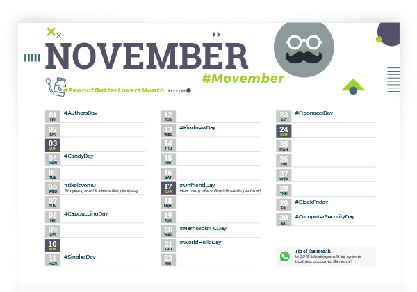 #NextYear Calendar
